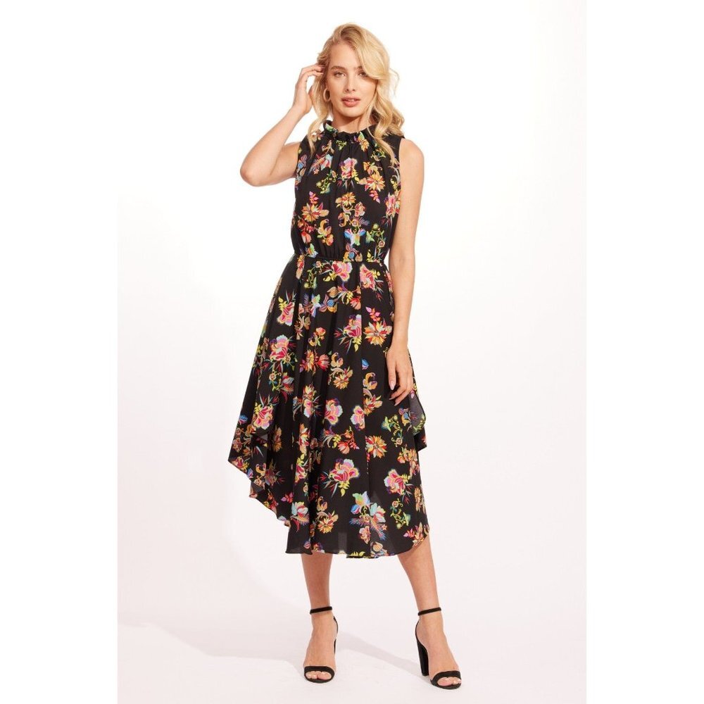 26. Eva Franco Shentel Floral Midi Dress